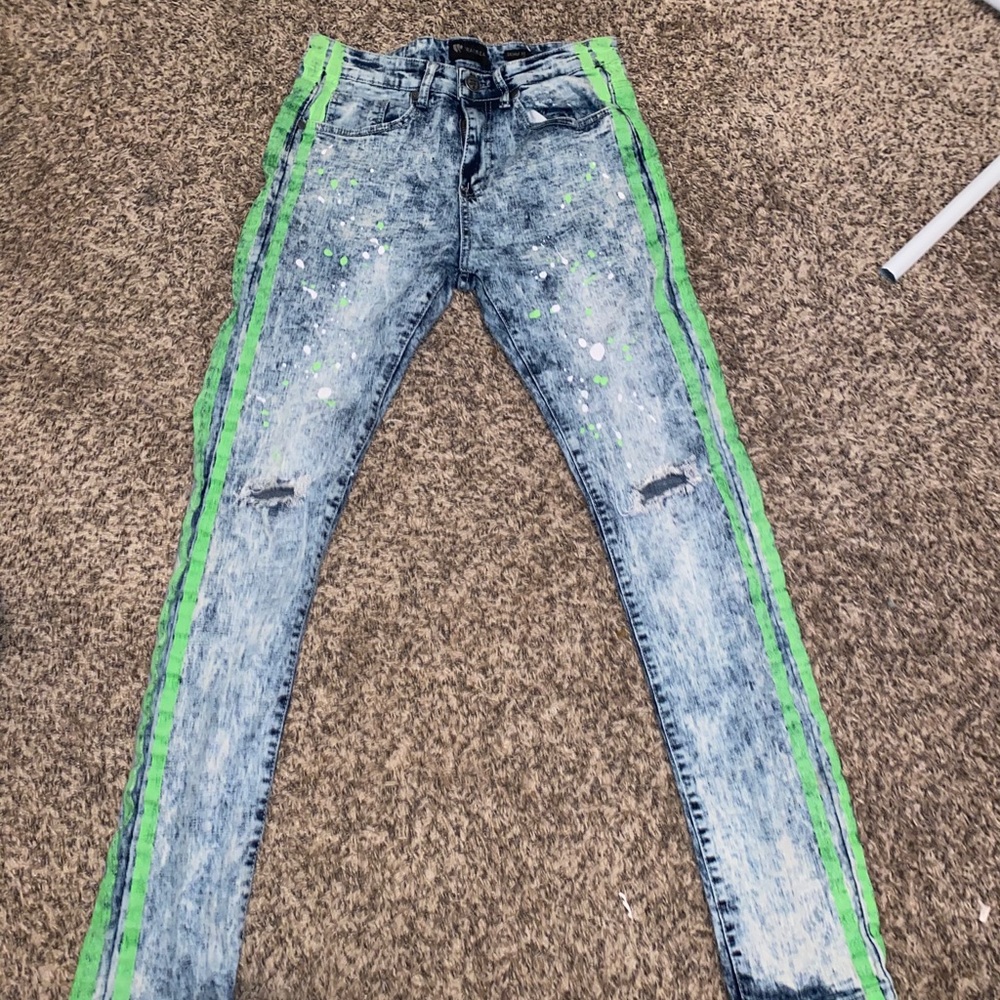 biker jeans